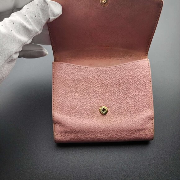 CHANEL Pink Caviar Skin CoCo Mark Bifold Wallet & Coin Purse - Picture 3 of 14